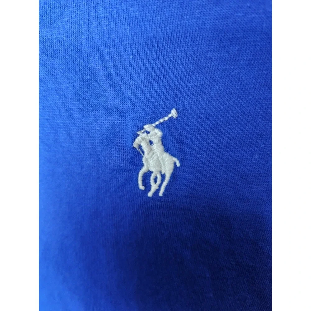 Polo Ralph Lauren Men's Long Sleeve Hooded Color Block Shirt Large